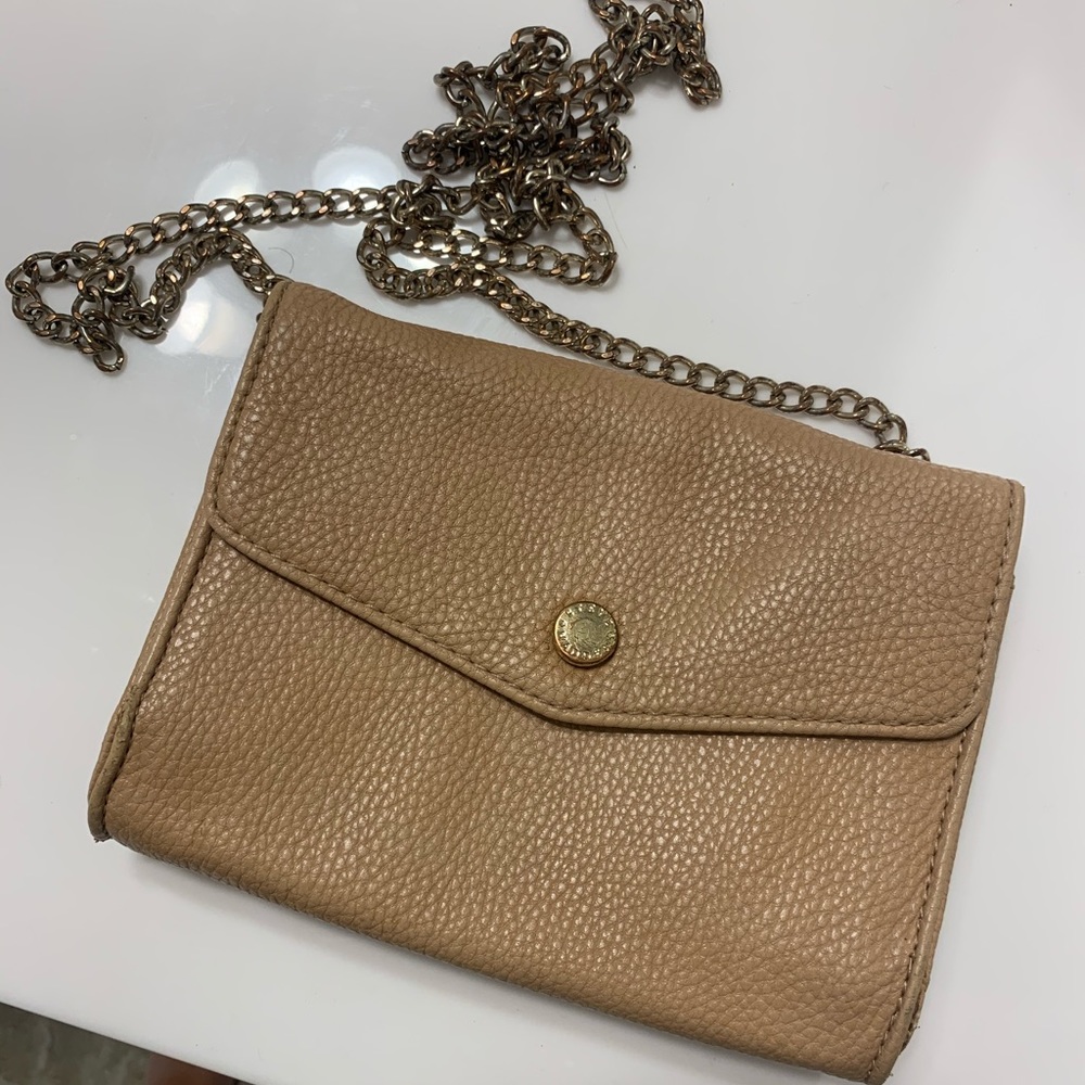 Steve Madden nude cross body purse